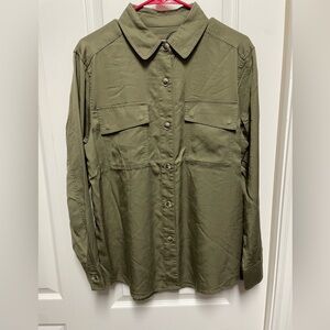 Olive Green Women's Shirt